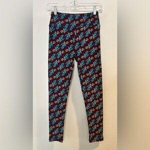 LuLaRoe Patterned Leggings One Size (2-10)